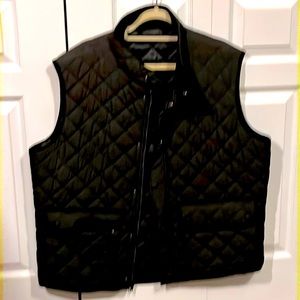 Pronto Uomo XXL Black Puffer Vest. Excellent Pre-Owned Condition